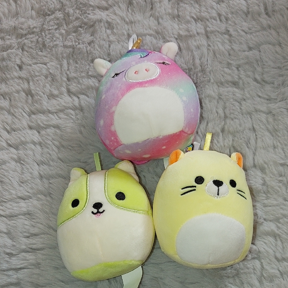 Squishmallow Ornament Trio Set